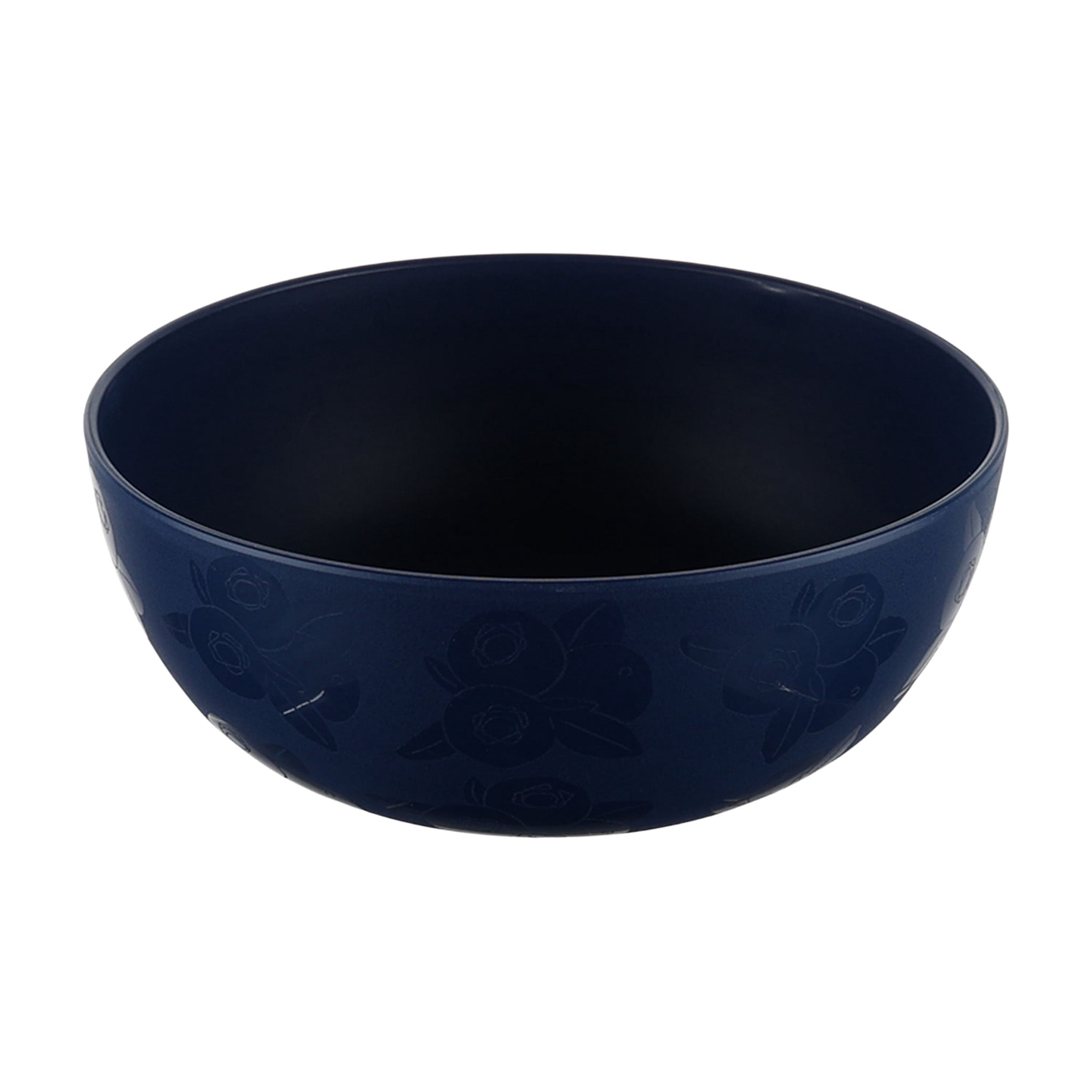 Bol à céréales en polypropylène bleuet Mainstays, paquet de 1, bleu