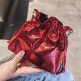 thumbnail image 4 of Women‘S Fashion Wild Diagonal Bag Shoulder Bag Bucket Bag Bundle Pocket, 4 of 4