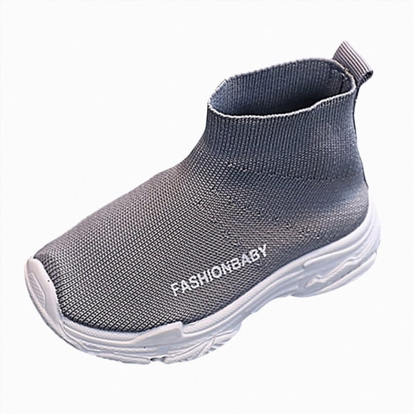 Gubotare Toddler Boys Boys Shoes Kids Athletic Running Sneakers for Little Big Kid Size 9 (Grey,Toddler 9)