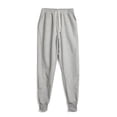 thumbnail image 1 of Ceisia Men Solid Color Loose Casual Pants Elastic Waist Drawstring Sports Gift Work Trousers, 1 of 8
