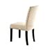 thumbnail image 3 of ACME Nolan Side Chair (Set-2) - 72852 - Linen & Salvage Dark Oak, 3 of 3