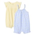 thumbnail image 1 of George Baby Girls' Romper 2-Pack, 1 of 2