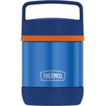thumbnail image 1 of Bocal à Aliments Isolé Sous Vide Thermos 10 OZ Avec Poignée - Bleue, 1 of 6
