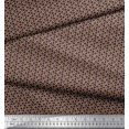 thumbnail image 3 of Soimoi Moss Georgette Fabric Geometric Small Printed Fabric 1 Yard 42 Inch Wide, 3 of 3