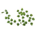 thumbnail image 2 of Artificial Hanging Plants, Artificial Plants Easy To Install Silk Cloth Simulation Watermelon Leaf  For Weddings For Parties For Gardens For Home Decorations, 2 of 8