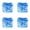 Sky Blue-e 4PCS, variant on LAMDAWE 4PCS Happy Easter Egg SqueezeToys Funny Novelty Easter Egg StressReliefing SensoryToys Soft Slow Rising ColorfulMarbled StressBalls Easter BasketStuffers Party Gifts Toy