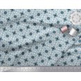 thumbnail image 2 of Soimoi Rayon Crepe Fabric Swirl & Floral Patchwork Print Fabric by The Yard 46 Inch Wide, 2 of 3