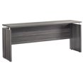 thumbnail image 1 of Pemberley Row Gray Steel Computer Desk Rectangular 72" Unassembled, 1 of 10