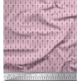 thumbnail image 1 of Soimoi Georgette Viscose Fabric Hand Drawn Line Shirting Print Fabric by The Yard 42 Inch Wide, 1 of 3