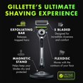 thumbnail image 4 of GilletteLabs with Exfoliating Bar by Gillette Mens Razor and Travel Case for Storage on the Go - Travel Case, 1 Handle, 3 Razor Blade Refills and a Premium Magnetic Stand, 4 of 7