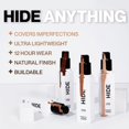 thumbnail image 3 of HIDE PREMIUM Liquid Foundation Multi-Use Waterproof Foundation Medium/Full Coverage Foundation Shades for All Skin Types (See Shade Finder) Walnut 1 fl oz, 3 of 5