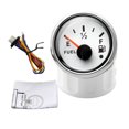 thumbnail image 1 of Waterproof 52mm Fuel Level Gauge 0-190/240-33ohm With Low Warning Light For Cat Boat Fuel Indicator Water Level Meter Red LED ,Easy to Install, 1 of 4