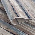 thumbnail image 4 of Rug Branch Rimal 2' x 3' (2'3 x 3'3) Blue/Brown Abstract Indoor Doormat Rug, Contemporary, Low Pile, Stain-Resistant Entry Carpet, 4 of 5