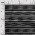 thumbnail image 1 of oneOone Cotton Poplin Fabric Chevron Block Print Fabric By Yard 56 Inch Wide, 1 of 4