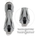 thumbnail image 3 of Foot Drop Support Brace, Adjustable Breathable Strong Stretch Pressure Free Plantar Fasciitis Night Splint Double Fixed  for Night for Plantar Fasciitis Grey, 3 of 7