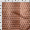 thumbnail image 3 of oneOone Organic Cotton Poplin Twill Fabric Geometric Ikat Decor Fabric Printed BTY 42 Inch Wide, 3 of 4