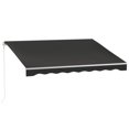 thumbnail image 1 of Outsunny 10' x 8' Electric Retractable Awning w/ Remote Controller, Black, 1 of 10