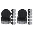 thumbnail image 1 of 20 Pack Coasters for Drinks Silicone Coaster with Holder Non Protection Washable Cup Coasters Heat Resistant, 1 of 5