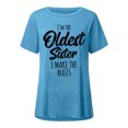 thumbnail image 4 of Pompotops Chemises Mode Décontractée pour Femmes Manches Courtes Tee-Shirt Ample Tunique Blouse, 4 of 4