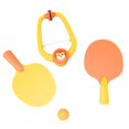 thumbnail image 1 of BINGLI Over-The-Door Pong Trainer Kit - Adjustable Hanging Table Tennis Game for Kids, Portable Indoor Sports Set with Rackets for Doorway Family Play ﻿, 1 of 9
