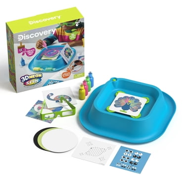 Discovery™ 3D Neon Spin Motorized Art Station