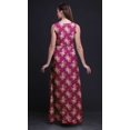 thumbnail image 3 of Bimba Robe de Soirée Sans Manches à Imprimé Floral pour Femme à Col Rond - Medium, 3 of 5