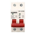 thumbnail image 3 of DC Miniature Circuit Breaker, DC Circuit Breaker Pa66 DC 500V Miniature Circuit Breaker 2P Protection Arc Extinguishing, Magnetic Circuit Breakers, 3 of 7