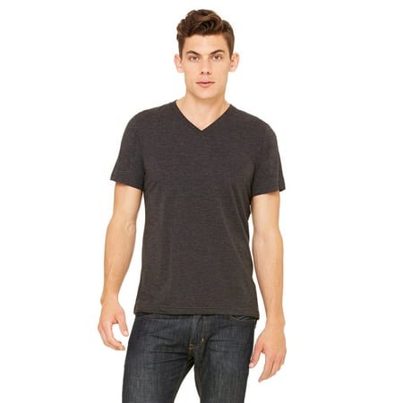 Bella + Canvas Unisex Triblend Short-Sleeve V-Neck T-Shirt