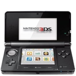Nintendo 3DS Game Console with RetroFam 32GB SD Card, Cosmo Black