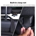 thumbnail image 4 of Yeacher Organisateur de Voiture Auto Coffre Siège Arrière Sac de Rangement Universel Poche en Filet Bleu, 4 of 7