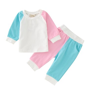 Ketyyh-chn99 Newborn Infant Baby Girl Outfits Toddler Girls Boys Winter Long Sleeve Tops Pants 2PCS Outfits Clothes Set For Babys Clothes Underwear Set for 8-9 Years,M