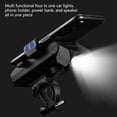 thumbnail image 4 of Bicycle Headlight with Phone Mount & Horn - 500 Lumen USB Rechargeable Cycling Safety Light System, 4 of 8