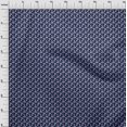 thumbnail image 3 of oneOone Polyester Lycra Medium Blue Fabric Chevron Geometric Dress Material Fabric Print Fabric By The Yard 56 Inch Wide, 3 of 4