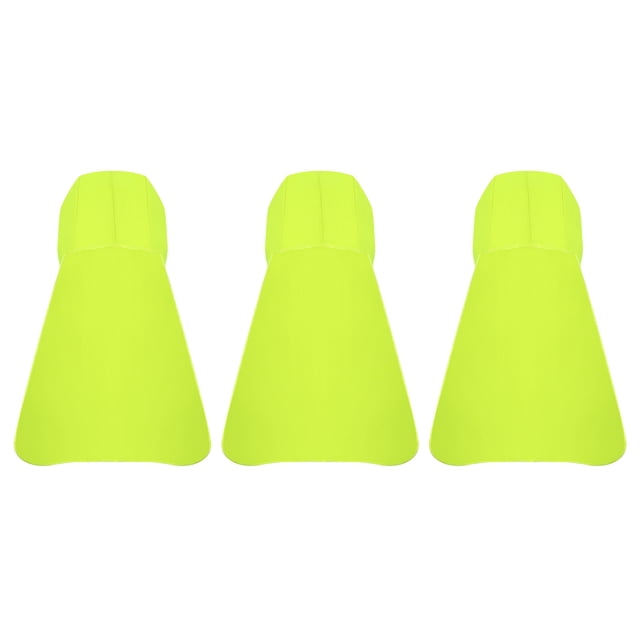 Unique Bargains Hard Hat Sun Shade, 3 Pack Neck Shade Cooling Skull Cap for Riding, Fluorescent Green