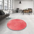thumbnail image 4 of Ahgly Company Tapis d'Intérieur Rectangulaires Transitionnels Rouges Lavables à la Machine, 7 Pieds x 9 Pieds, 4 of 7