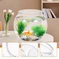 thumbnail image 3 of SHISUYAN Bac à Poissons Rond Transparent - Bols à Poissons pour Betta, Bol de Terrariums Ronds, Bac à Poissons Rouges pour Décoration de Bureau à Domicile, Animal de Compagnie, 3 of 8