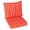 Orange, variant on Gymax Deep Seat Chair Cushion Pads Set Indoor/Outdoor w/ Rope Belts Brown