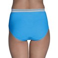 thumbnail image 3 of Fruit Of The Loom Womens Heather Brief Panty 6-Pack, 5, Assorted Heathers, 3 of 7