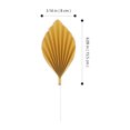 thumbnail image 3 of Miangastore 12Pcs Wedding Cake Decorations Leaves Paper Decoration For Event Planners, 3 of 8