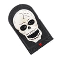 thumbnail image 3 of Clochette de Porte Animée Parlante, Facile à Utiliser avec Langue Qui Se Déplie, Accessoire de Déco Intérieur Extérieur Résistant aux Intempéries, Décoration d'Halloween pour Maison, Bar, Fête, Forme de Crâne, 3 of 8