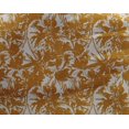 thumbnail image 4 of oneOone Georgette Viscose Orange Fabric Florals Craft Projects Decor Fabric Printed By The Yard 42 Inch Wide, 4 of 4