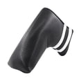 thumbnail image 4 of pitrice Golf Blade Putter Cover Magnetic Golf Head Golf White Cover for Protection Club Putter Black 14x13cm, 4 of 6