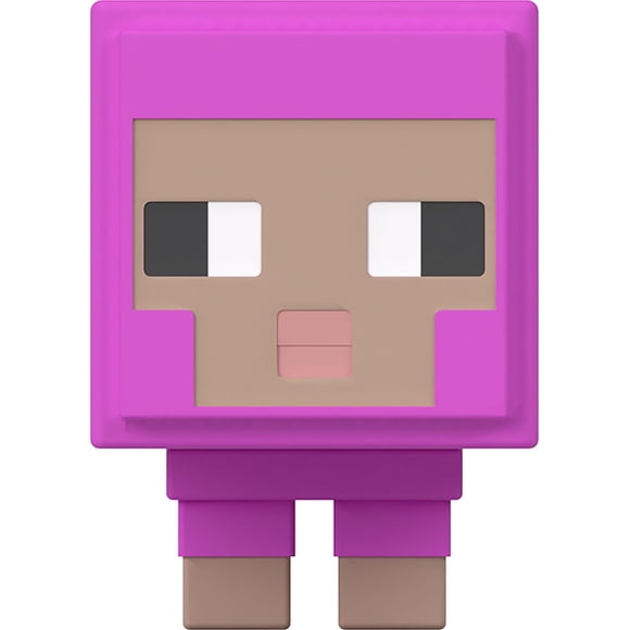Minecraft Toys Mob Head Minis Figure Magenta Sheep