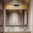 thumbnail image 4 of LED Lamp For Bathroom Restroom Wash Basin Black Mirror Light Led Wall Lamps Wall Mounted ,Widely Use, 4 of 7