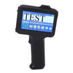 Imprimante jet d'encre portable, simple UI Interface Codage portatif Multi langues 4.3 1 cm LED Ecran tactile pour tissu acrylique en bois
