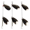 thumbnail image 2 of Lucky Strike Baitworks #2 Nickel Double Spinner - Lot de 3 - Cuillère tournante de pêche, 2 of 5
