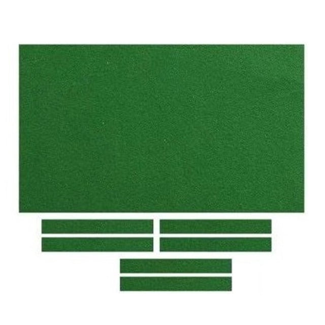 POINTERTECK Billiard Cloth Pool Table Felt for 7‘ 8‘ 9‘ Pool Table Pre Cut Bed & Rails 9ft Red