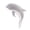 Gris 50cm, variante sur Coussin Jouet en Peluche Dauphin Créatif Jouet en Peluche Dauphin pour Gris 50 cm