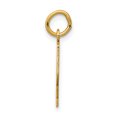 thumbnail image 2 of 14k Yellow Gold Small Number 72 Necklace Charm Pendant Charms, 2 of 8