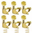 thumbnail image 2 of 6pcs Electric Guitar Tuning Pegs Kit Acoustic Folk Guitar Peg Reel Tuner Tuning Key Replacement Parts, 2 of 9